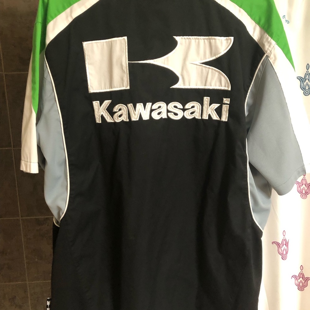Kawasaki button down shirt